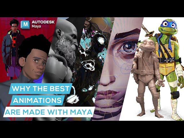 Why the Best Animations in the World are Made with Autodesk Maya