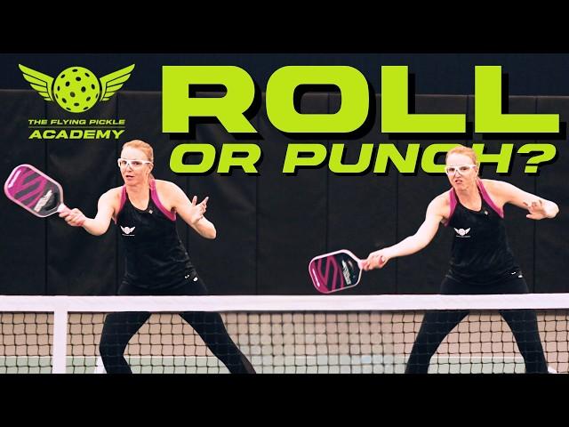 Tired of Hitting into the Net? Roll and Punch Volley Masterclass from a Pickleball Pro