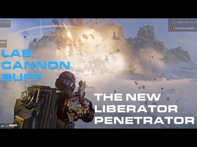 Lib Penetrator + LAS Cannon - THE BUFF THEY NEED? | Helldivers 2