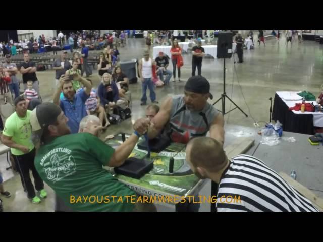 Ray Hennerichs Vs Michael Myers - Fit for Life Armwrestling Challenge 2016