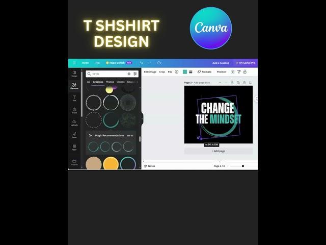 Creative T-Shirt Design Tutorial with Canva