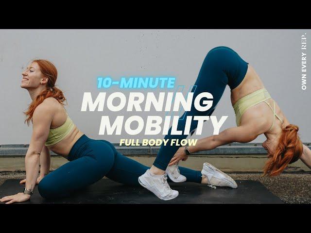 10 Min. Morning Mobility Routine | Intermediate w/ Modifications | No Talking | DAY 8 #OER