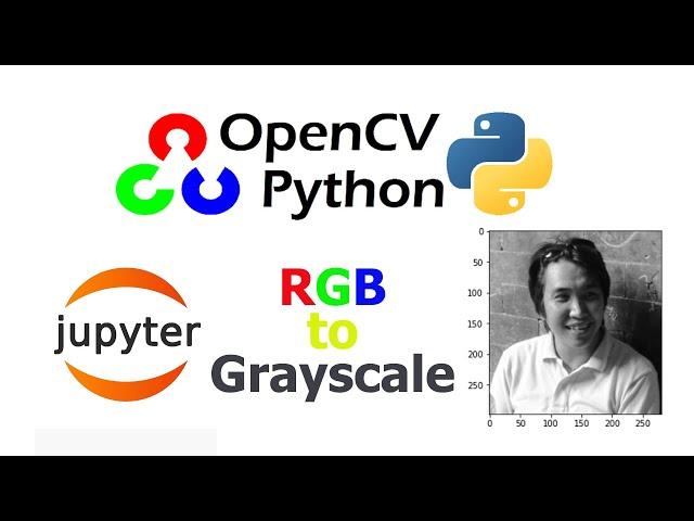 EP2: RGB to grayscale  OpenCV Python