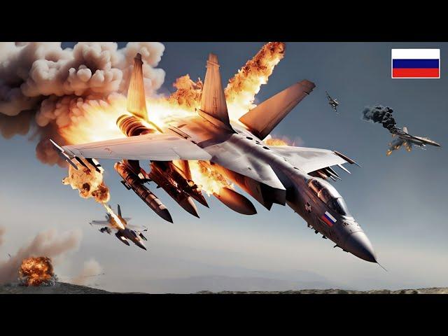PUTIN Admits Defeat!! 440 of RUSSIA's newest fighter jets were shot down by elite US troops