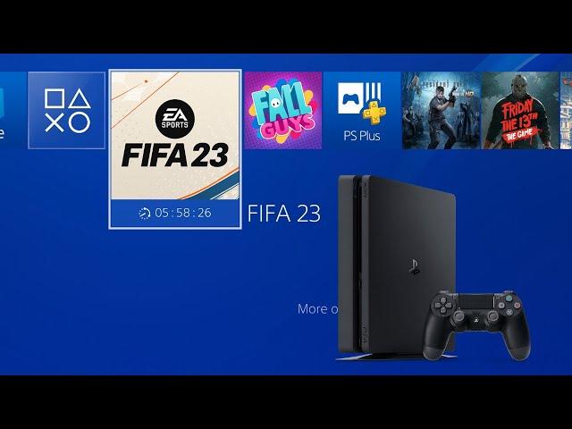 How to PRELOAD FIFA 23 in PS4