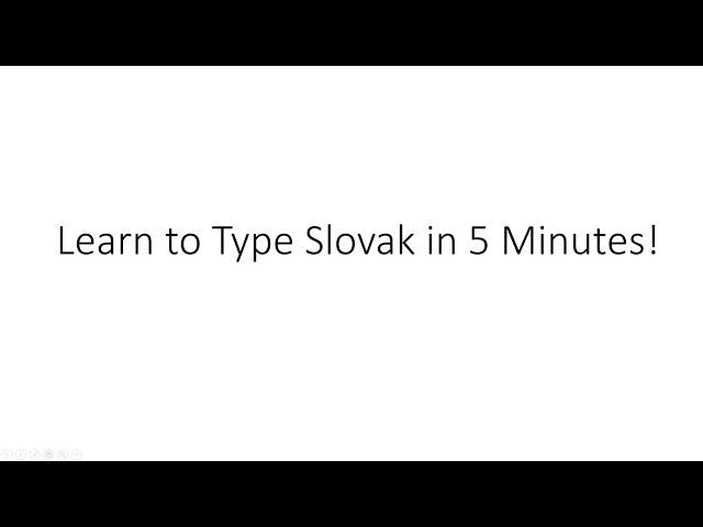 This One Key Is All You Need to Type Slovak | Slovak with Sam