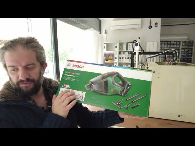 Bosch UniversalVac 18 Car Cordless 18volt Powerful Vacuum Cleaner Review