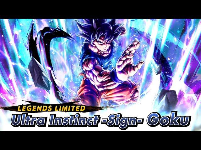 Ultra Instinct -Sign- Goku（LL）Character Spotlight | DRAGON BALL LEGENDS