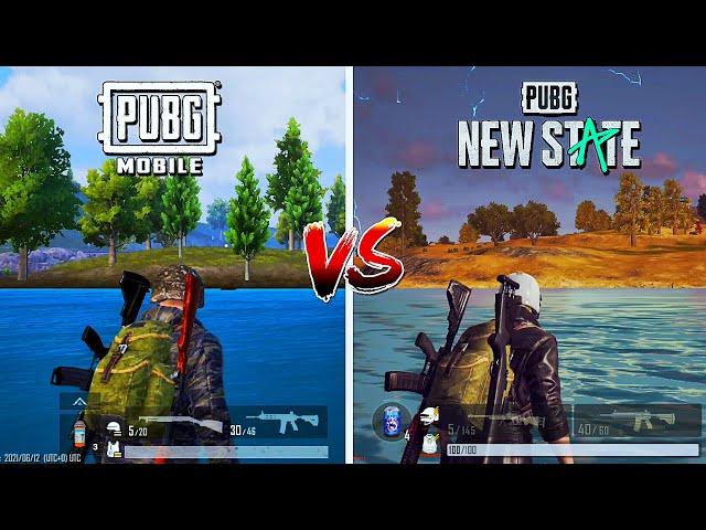  PUBG Mobile VS PUBG New State  - Comparison - Which is best for mobile?