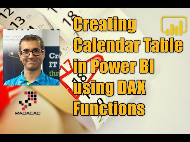 Creating Calendar Table in Power BI using DAX Functions