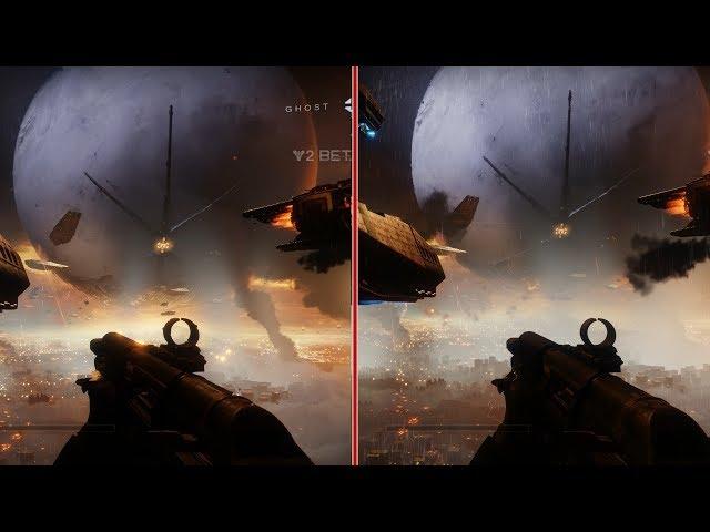 Destiny 2 Beta Graphics Comparison: Xbox One vs PS4