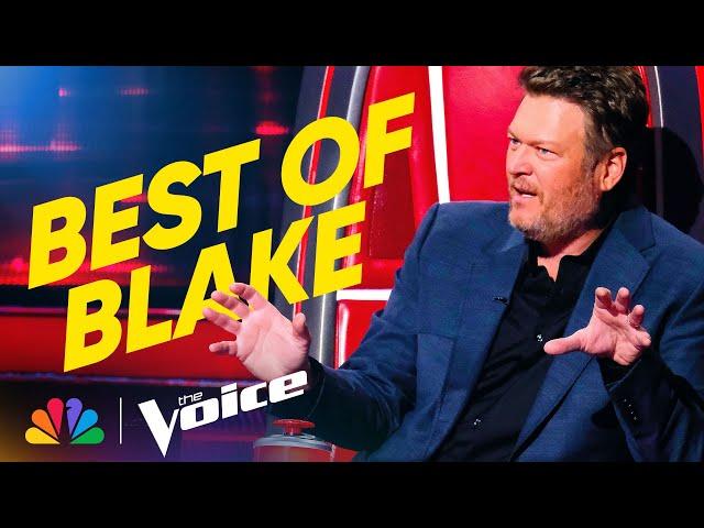 Blake Shelton's Best Moments Throughout the Years | The Voice | NBC