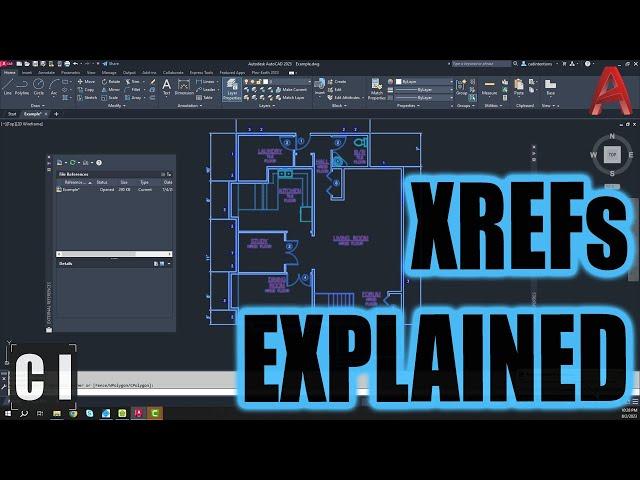 AutoCAD XREFs Explained! External Reference Tutorial & Must-Know Tips