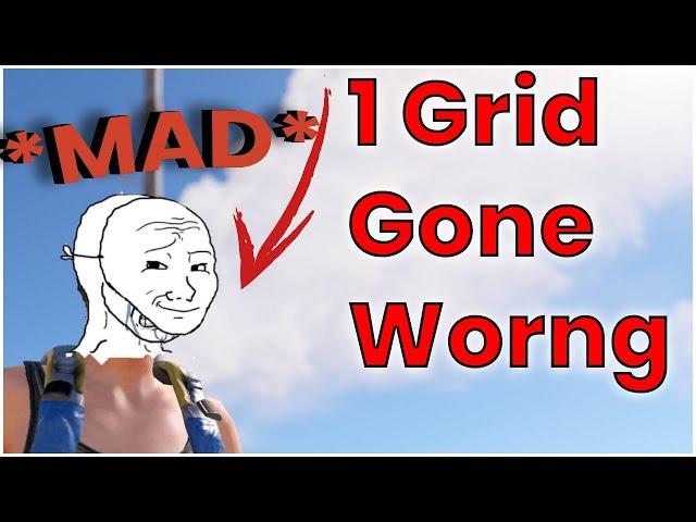 We tried to play rust 1 grid *did not go well*