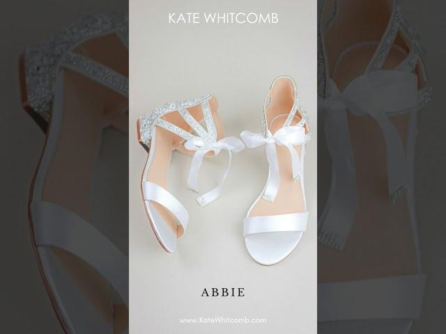 #weddingshoes and #bridalflats  #brides #saidyesto #Katewhticombshoes #bridestobe #weddinginspo