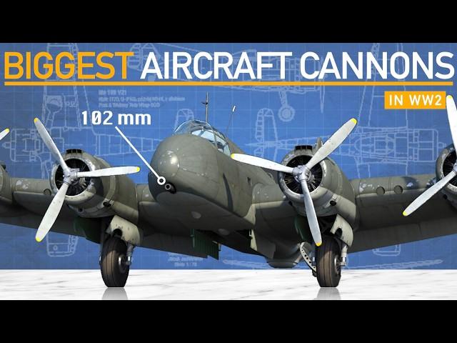 The Biggest Cannons Mounted On Aircraft In WW2