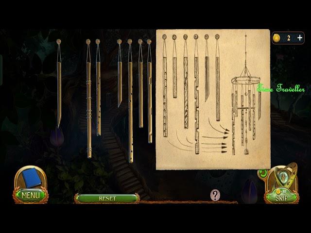 Lost Land 5 Ice Spell Wind Chimes Puzzle ||