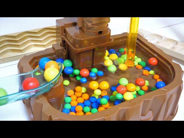 Marble Run Race ASMR  Big Somen Slider & HABA Slope Healing Sounds