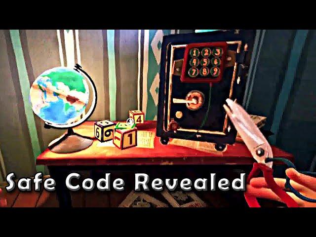 SAFE CODE - Police Officer Case - HELLO NEIGHBOR 2