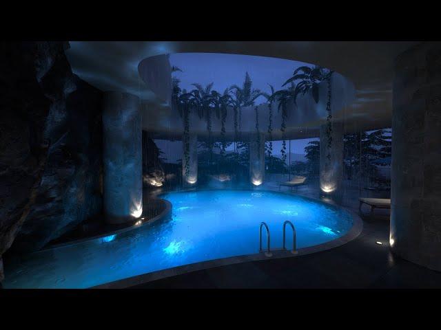 Rain Temple | 2-Hour Pool Ambience