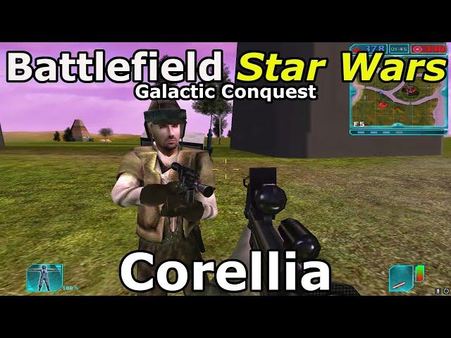 Battlefield Galactic Conquest Corellia Multiplayer Gameplay