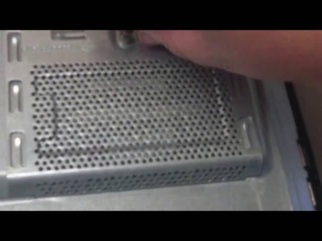 Remove Back cover off of HP Envy All   IN   One