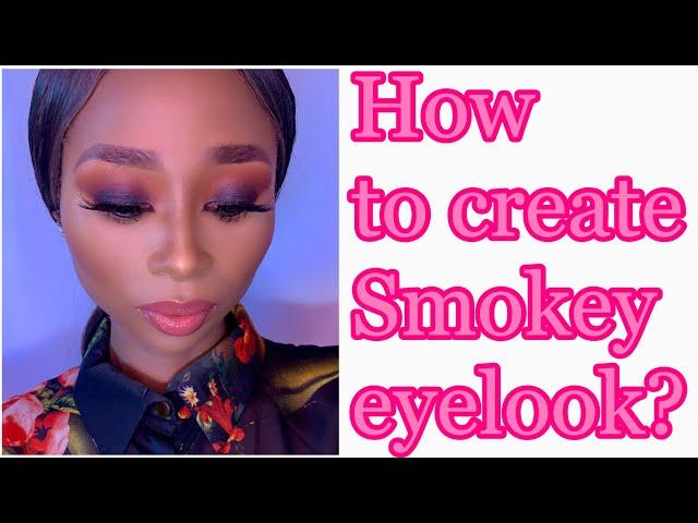 How to create a Smokey eyelook?! Beginner friendly | Londy Dlomo