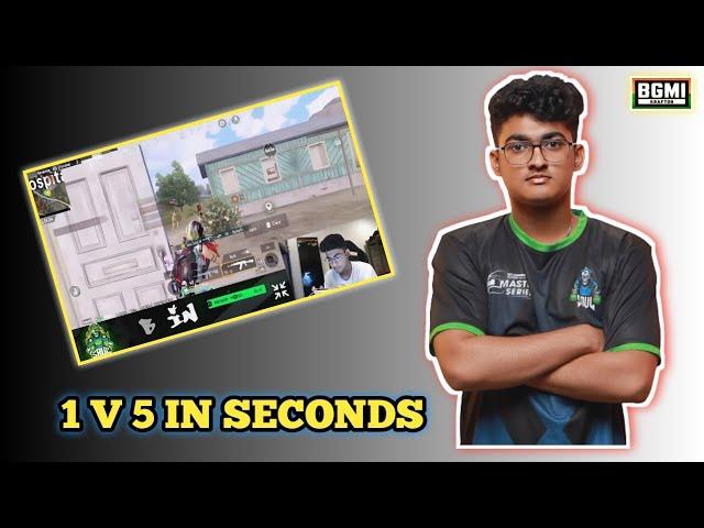 Goblin Quick 1v5 In Seconds Goblin Jod #bgmi #soulgoblin #goblinjod