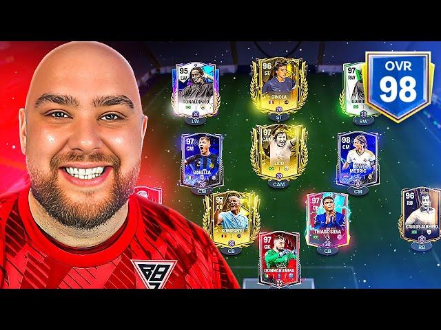 MY 98 RATED TEAM IN FC MOBILE!