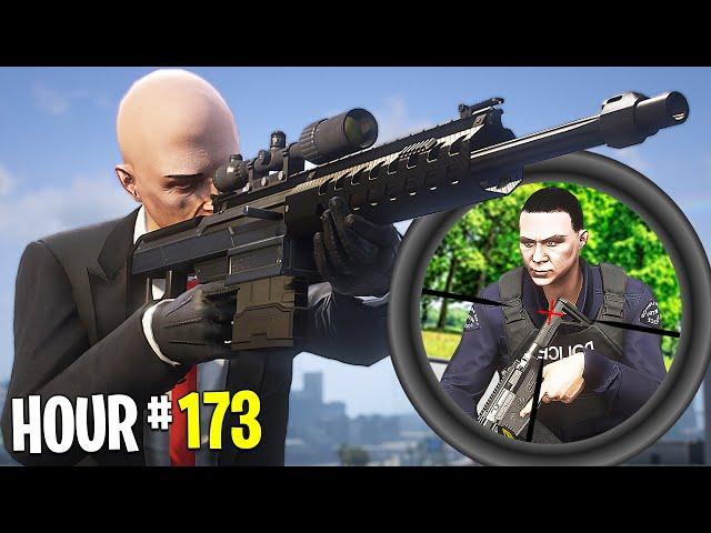 I Spent 174 Hours as Hitman in GTA 5 RP..