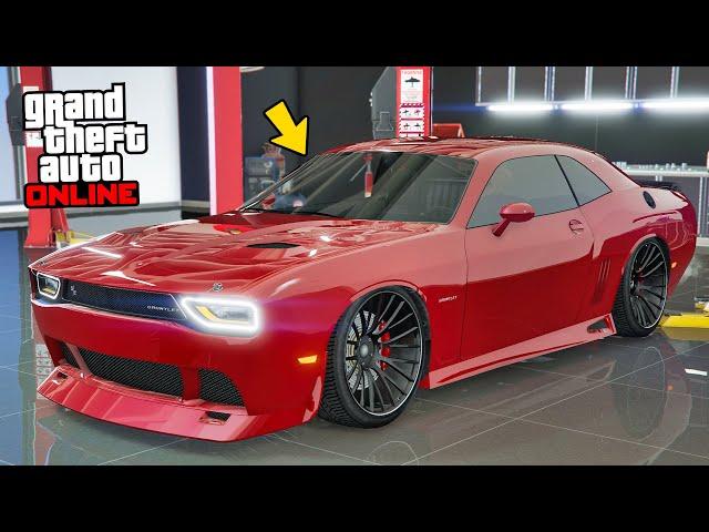 BRAVADO GAUNTLET S (Dodge Challenger SRT8) | GTA 5 Vehicle Customization