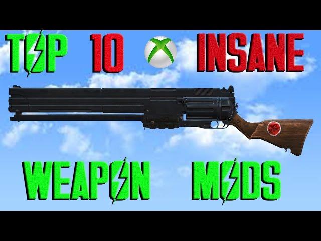 Fallout 4 Top 10 INSANE Weapon Mods