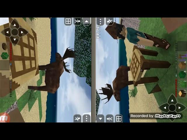 Играю с другом в Survivalcraft 2 серия 1