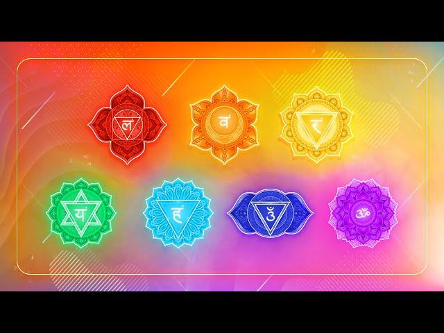 ALL 7 CHAKRAS HEALING Hang Drum Music | 10 Mins Per Chakra | Complete Healing Root to Crown Chakra