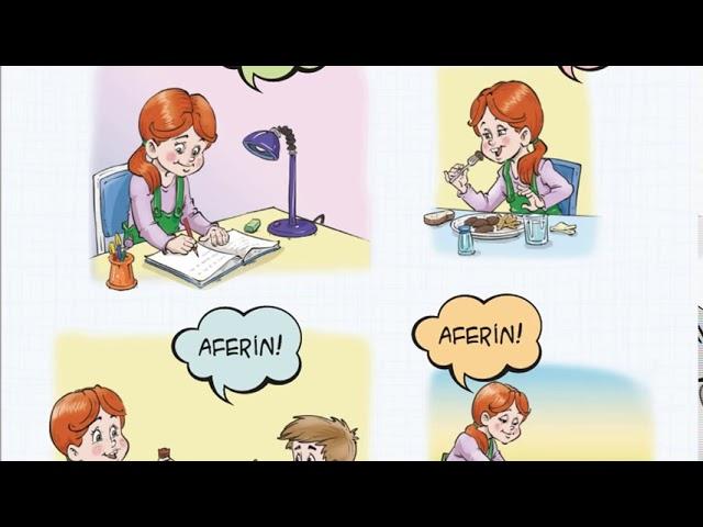 Aferin ! - DİNLEME  METNİ - 2. SINIF TÜRKÇE DERS KİTABI