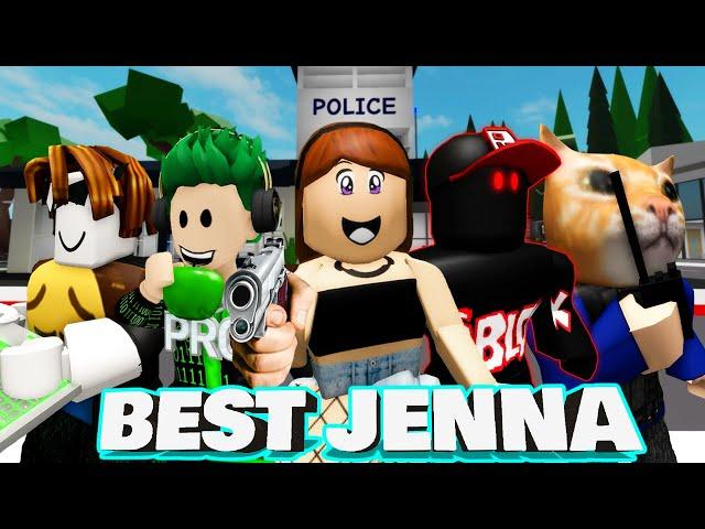 TOP BEST MOMENTS HACKER JENNA (FULL SERIES) | ROBLOX Brookhaven RP - FUNNY MOMENTS