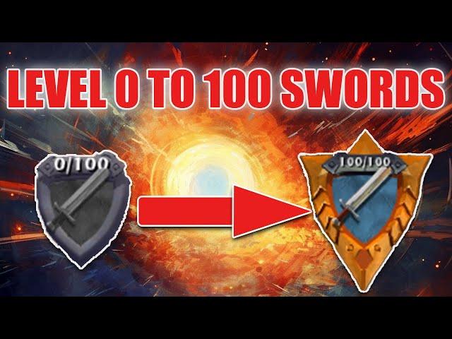 From 0 to Level 100 Swords COMPLETELY SOLO - Fast Leveling Guide - Albion Online