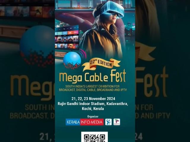 22nd Mega Cable Fest, Kochi. Kerala's largest Internet & Cable TV Expo. #ftth #gpon #netlink