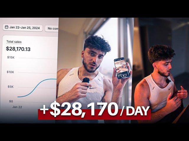 pov: $28,170.13 tiktok dropshipping from SCRATCH in 3 Days (i show you everything)