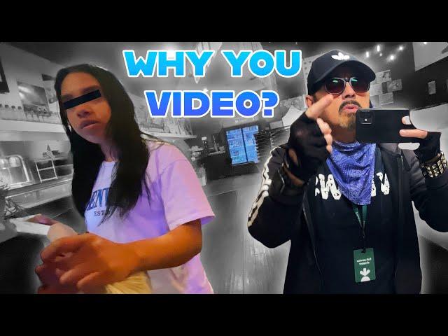 'Why You Video?' Restaurant PUZZLED Over Filming | RockNRoll Delivery