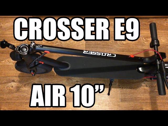 Электросамокат Crosser E9 Premium Air 10" 7.5 Ah