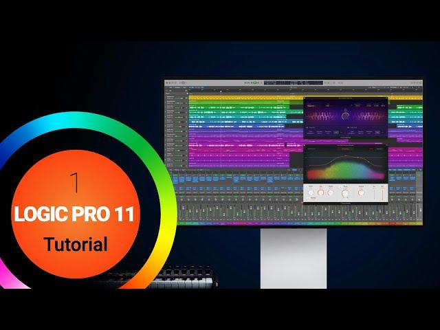 Logic Pro 11 for beginners #1 Tutorial