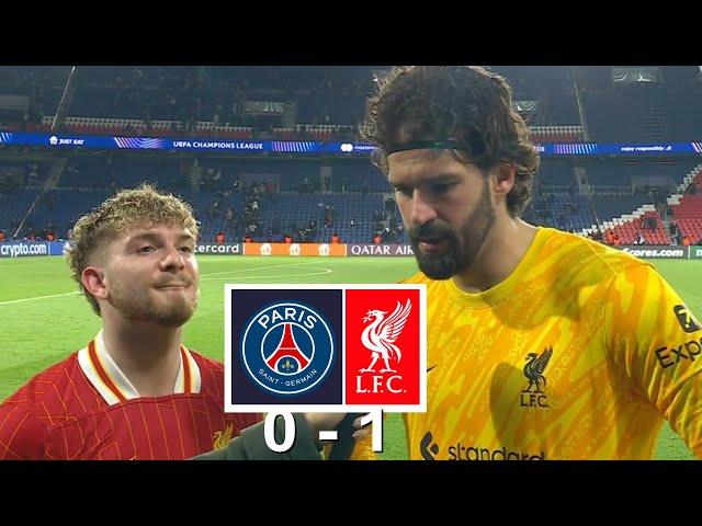 Alisson Harvey Elliott Post Match Interview PSG 0 vs 1 Liverpool 05/03/2025