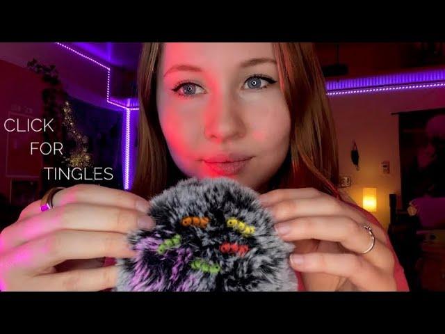 ASMR~1HR Bug Searching/Looking For Bugs (fast mouth sounds + fluffy mic scratching and plucking)