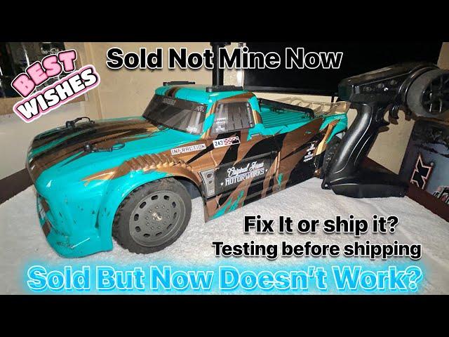 Arrma Infraction 3s Sold But Do I Ship It Broken Since it sold cheap? Would you fix it ? Let’s see