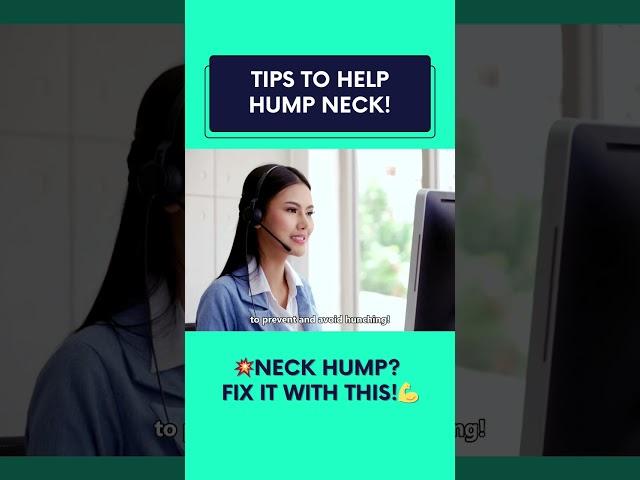 TIPS To Fix NECK HUMP | Exercises  For Bad Phone Posture