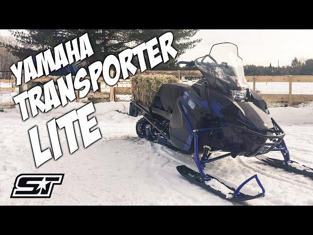 2021 Yamaha Transporter Lite Full Snowmobile Review