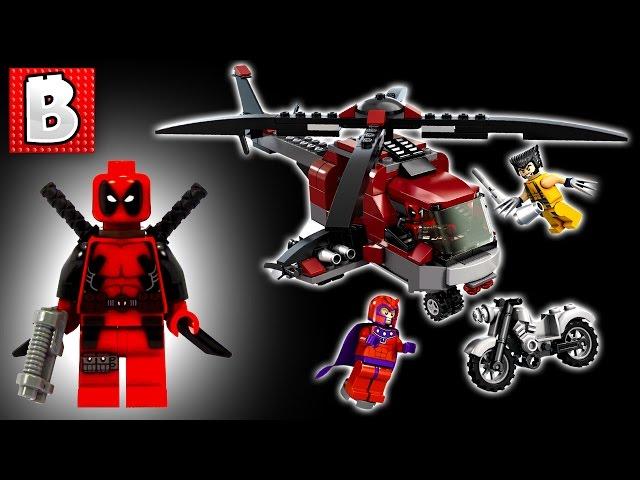 Lego Deadpool! - Wolverine's Chopper Showdown Set 6866 | Unbox Build Time Lapse Review