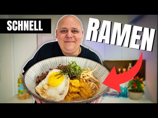 Nur aus Supermarkt Produkten Ramen kochen | Geht das? 