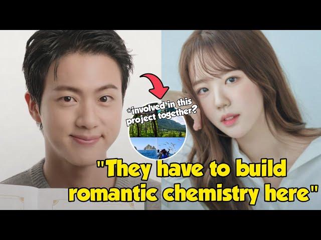 Jin and Ji yeun will be in a project together, And What does "Romantic chemistry" here mean?